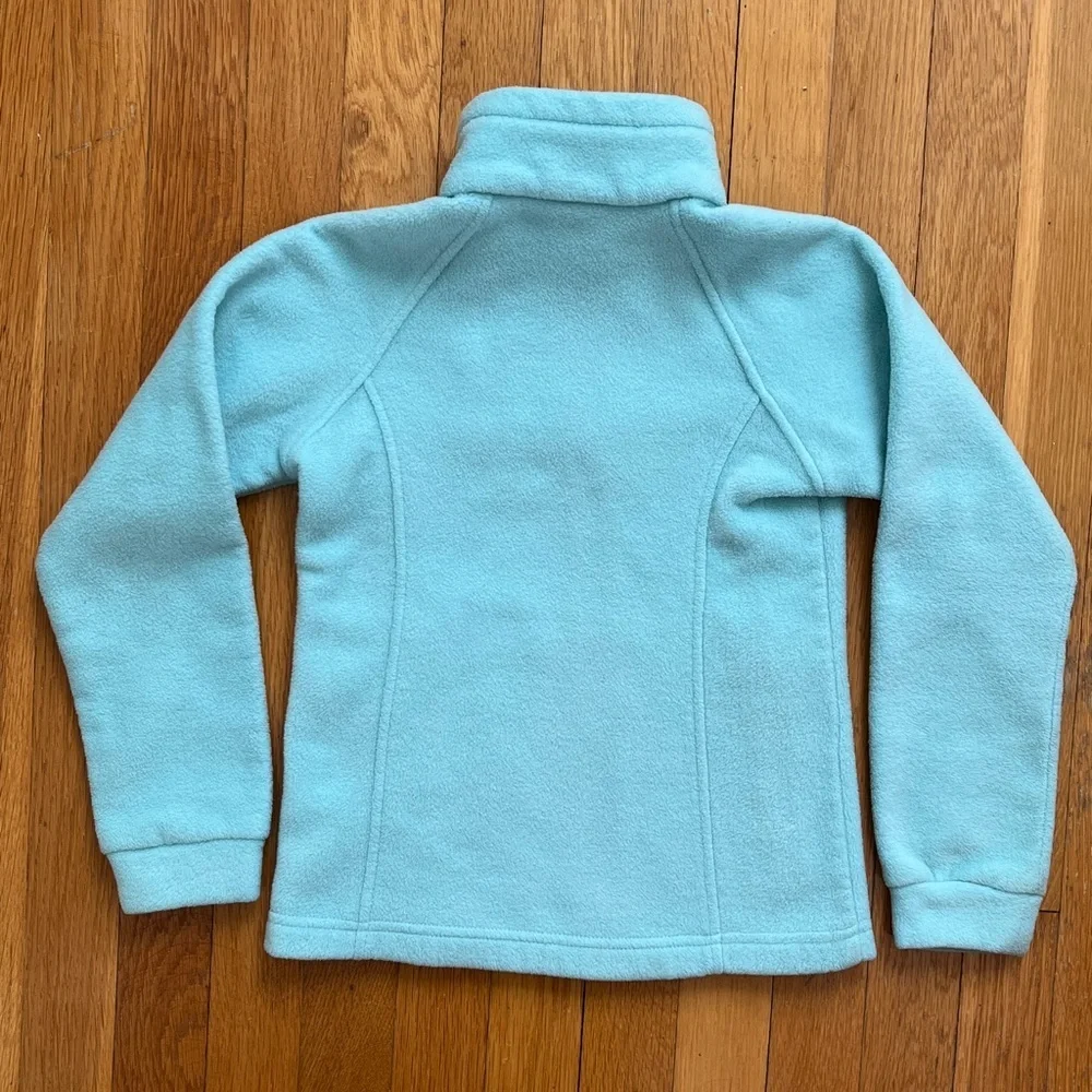 Girls S / 8 Columbia Benton Springs Fleece Jacket Contrast Full Zip